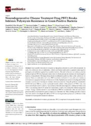 Neurodegenerative Disease Treatment Drug PBT2 Breaks Intrinsic Polymyxin Resistance in Gram-Positive Bacteria