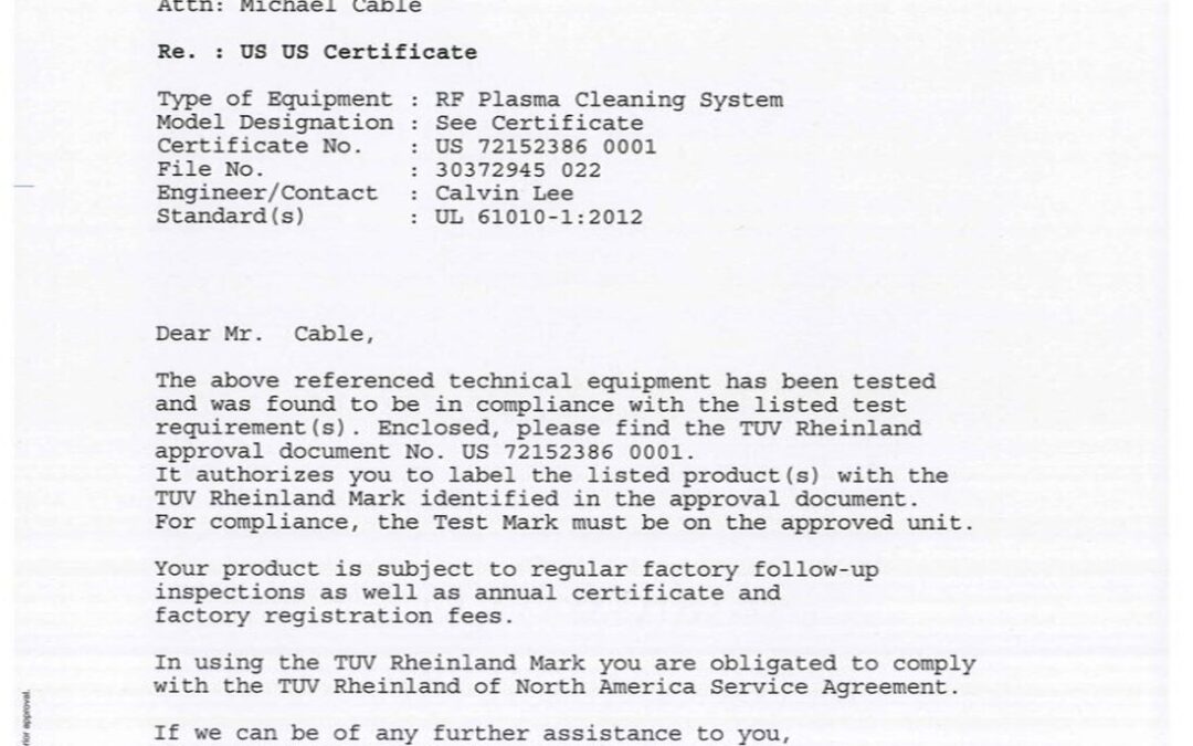 TÜV Certificate Classics